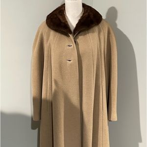Vintage Faux Fur Overcoat